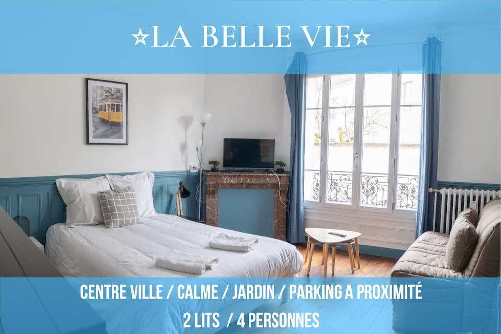 La Belle Vie - Appartement Cosy Au Centre-Ville Auxerre Exteriör bild