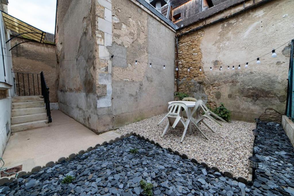 La Belle Vie - Appartement Cosy Au Centre-Ville Auxerre Exteriör bild